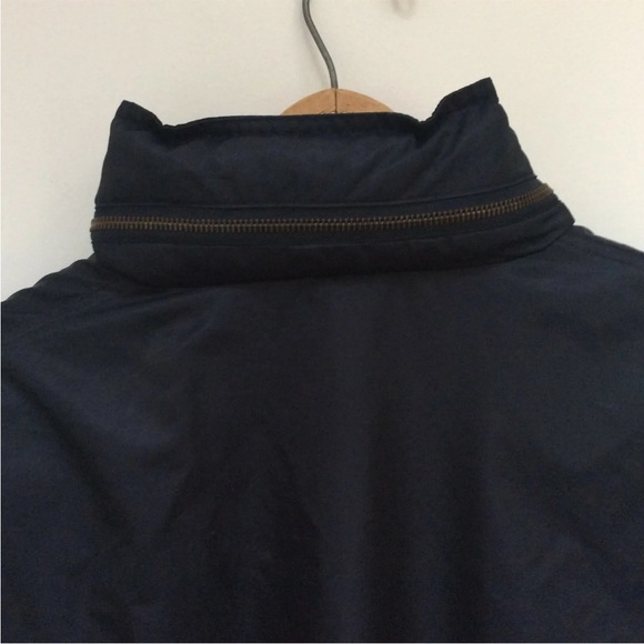 Limited Outdoors Men's Water Resistant 3/4 Anorak Jacket Medium Navy Blue Hood - Picture 3 of 7